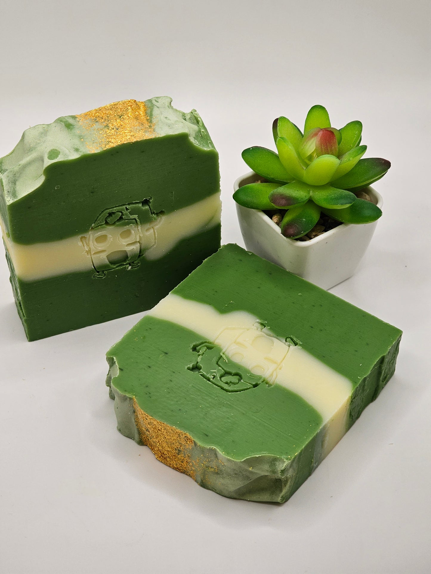 Green Tea Cucumber Infusion Soap