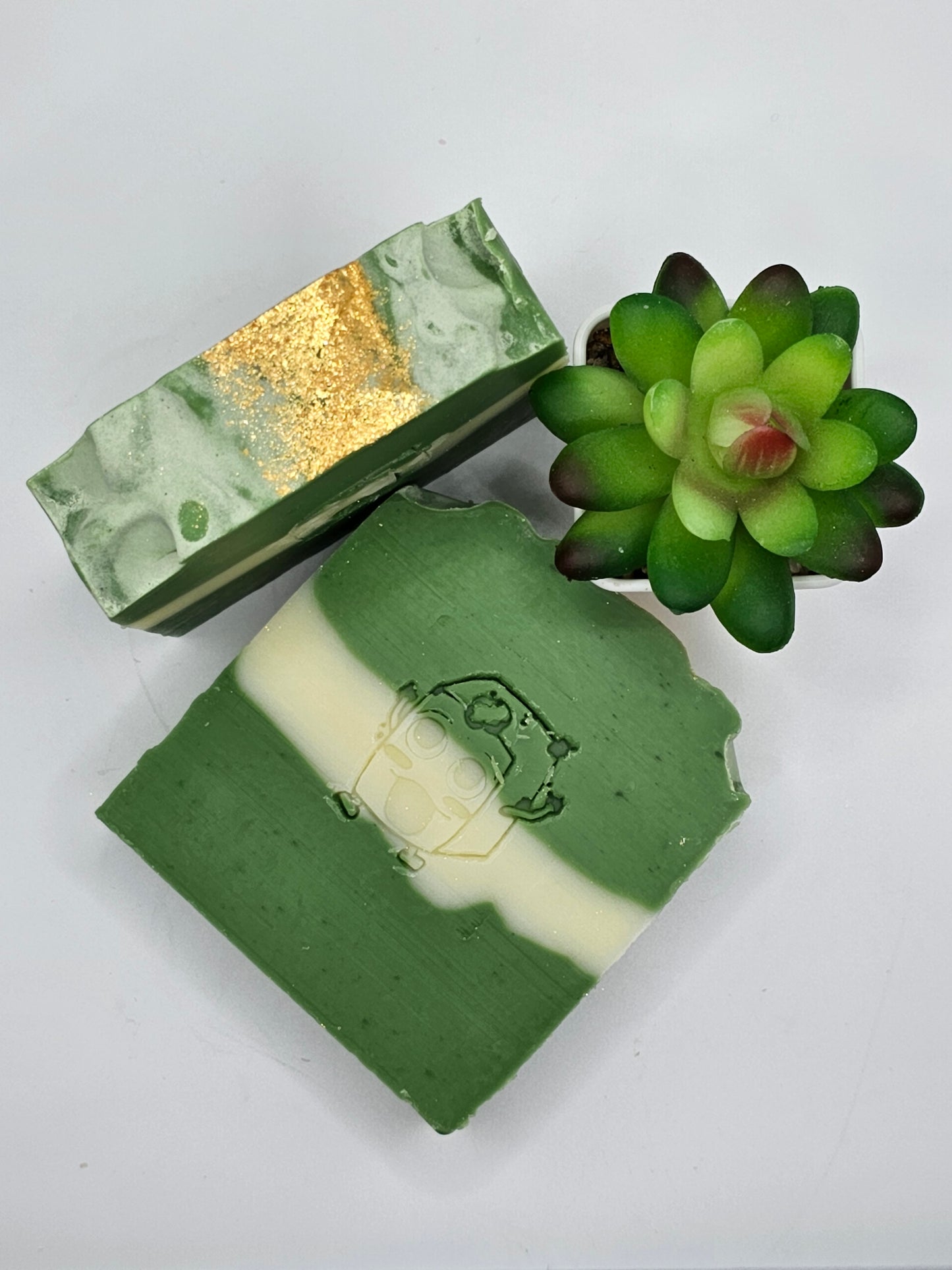 Green Tea Cucumber Infusion Soap