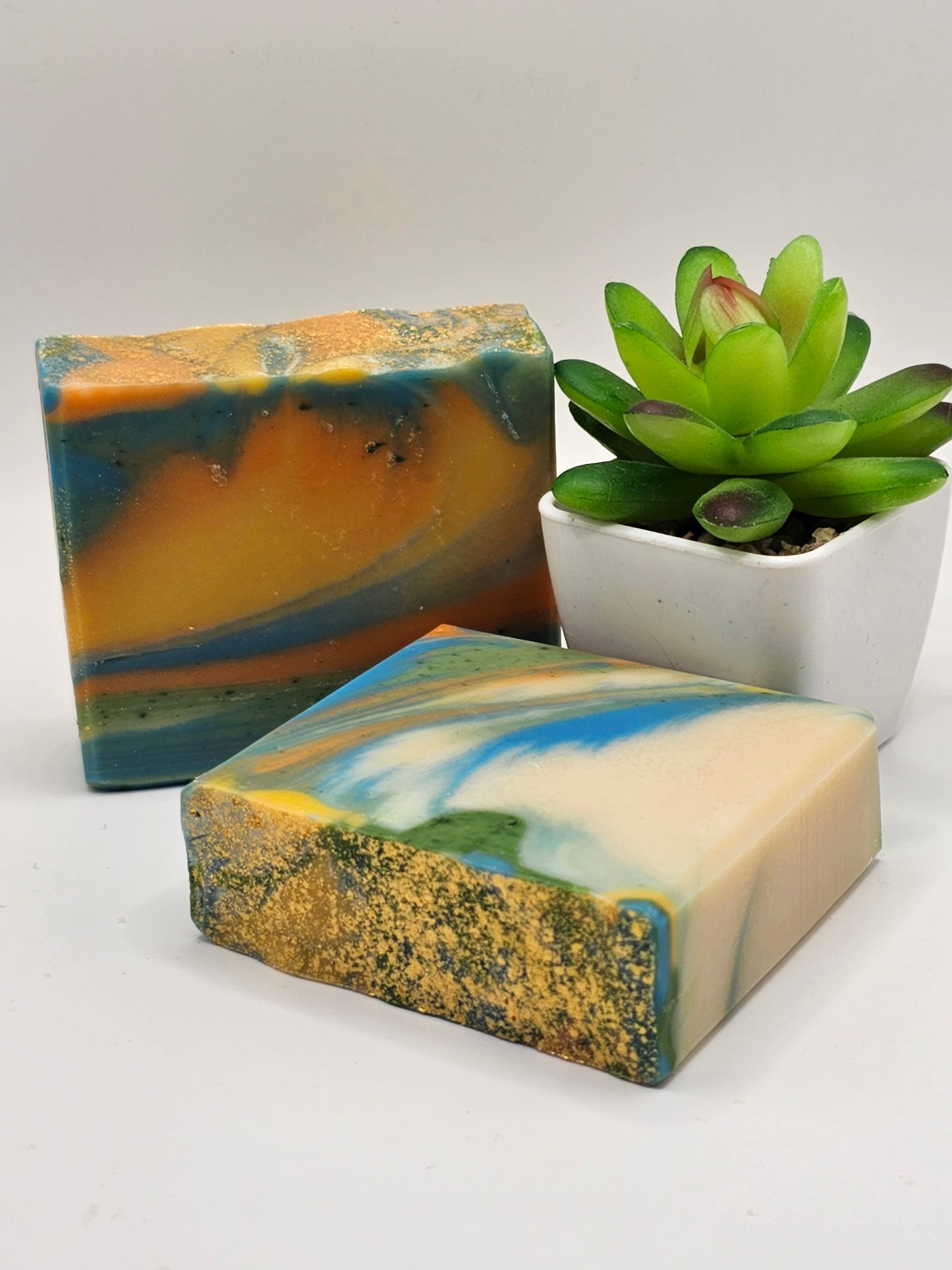 Tropical Swirls Lavender Bars