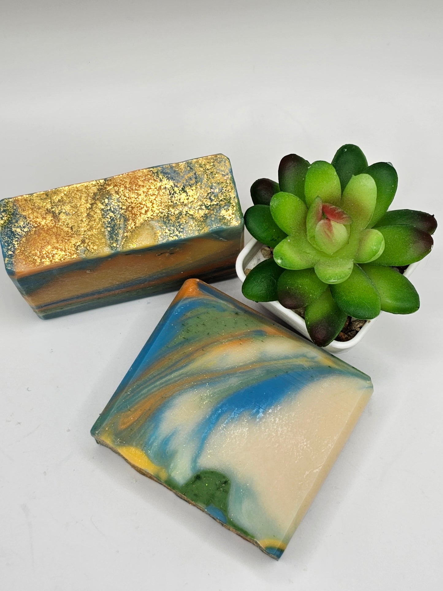 Tropical Swirls Lavender Bars